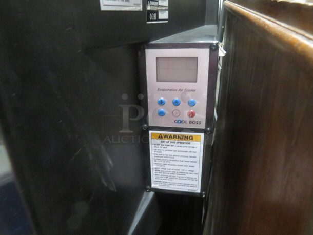 One Cool Boss Portable Mist Blower On Casters. Model# CB-30L. 115 Volt. 43X27X60 - Image 2 of 4