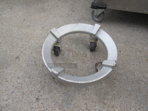One 16.5 Bowl Dolly, On Casters. - Image 1 of 1