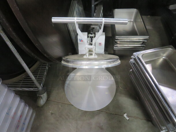 One NEW Dough Xpress Manual Dough Press. Model# DM-18NH. $1156.00 - Image 1 of 5