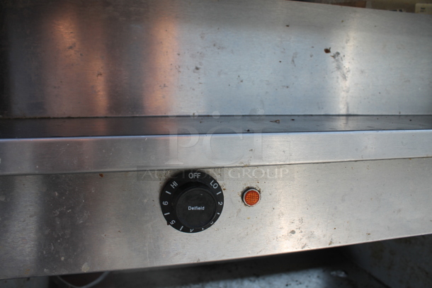 2015 Delfield EHEI36C Stainless Steel Commercial Electric Powered 2 Bay Steam Table w/ Under Shelf. 208-230 Volts, 1 Phase. - Image 5 of 7