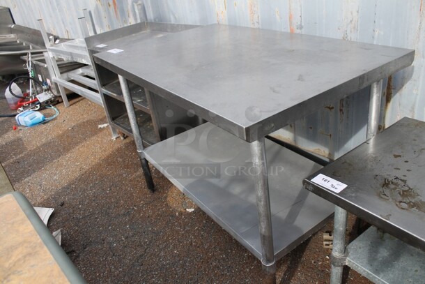 Stainless Steel Commercial Table w/ Under Shelf. - Image 2 of 4