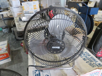 One Floor Fan. 