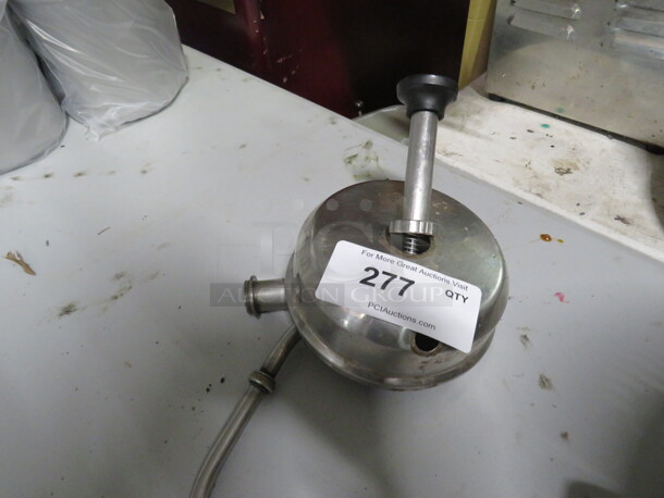 One Stainless Steel Pump