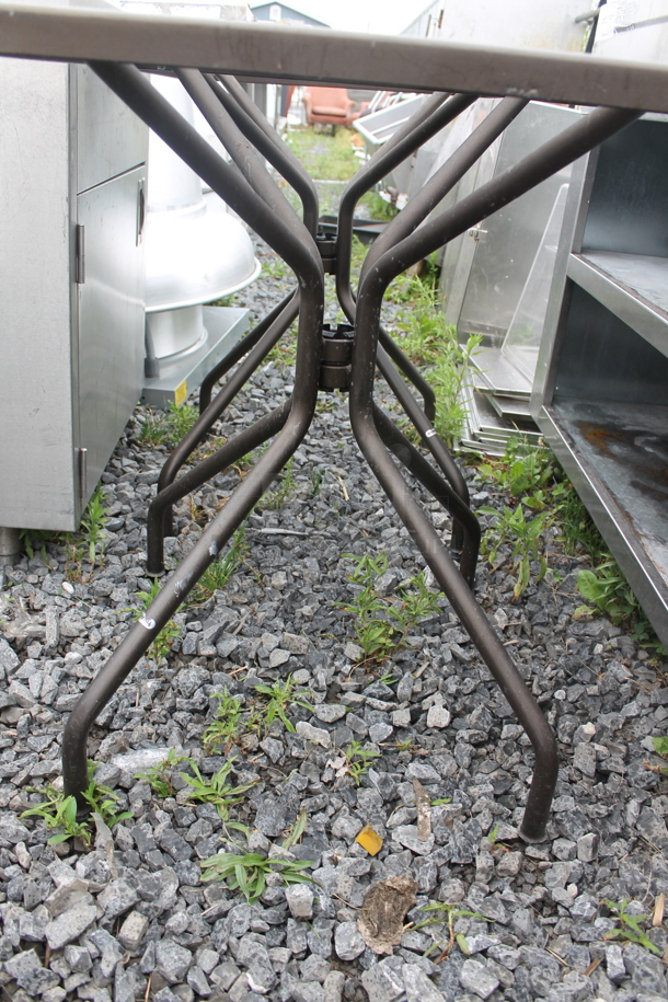 2 Metal Mesh Patio Tables. 2 Times Your Bid! - Image 3 of 3