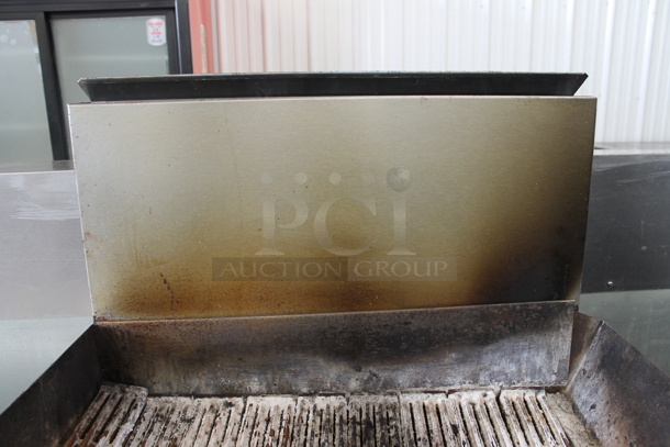 Jade Range JSF-30B Stainless Steel Commercial Natural Gas Powered Charbroiler Grill w/ Under Shelf and Contents on Commercial Casters. - Image 2 of 6