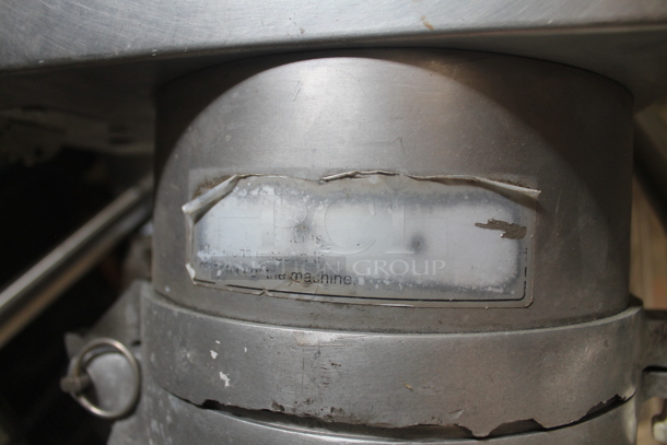 Fleetwood Metal Commercial Countertop Power Hub w/ Pelican Head and Slicing Blade.  Tested and Working! - Image 7 of 9