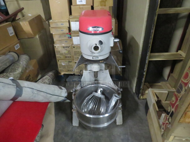 One Centaur 30 Quart Stand Mixer With Bowl Whip And Paddle. #MAC30. 115 Volt. 20X25X43