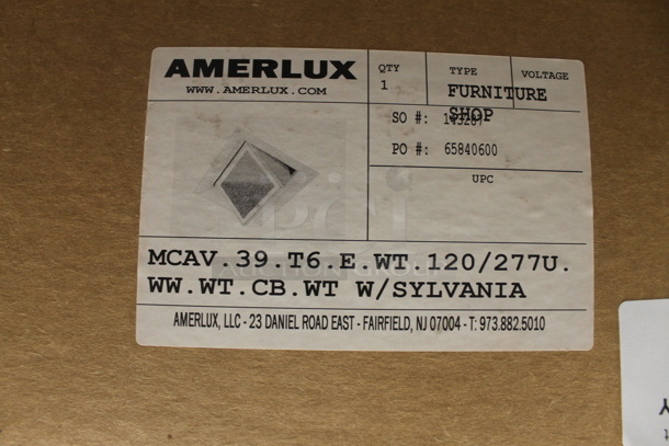 BRAND NEW IN BOX! 4 Amerlux Recessed Lights. 4 Times Your Bid! 