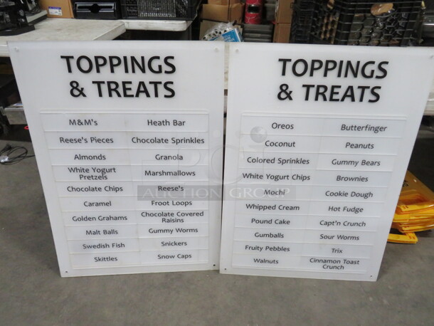 36X26 Changeable Sign. 2XBID - Image 1 of 1