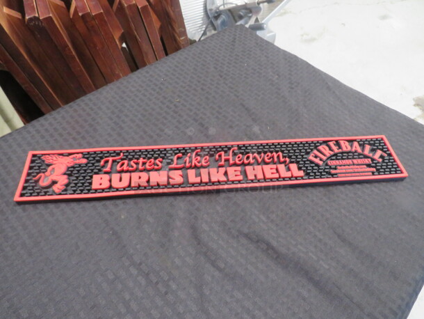 One 22.5X3.5 Fireball Bar Mat. - Image 1 of 1