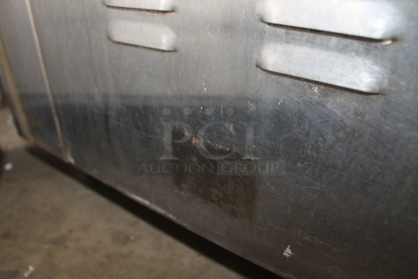 Nu Vu Stainless Steel Commercial Electric Powered Oven Proofer on Commercial Casters. - Image 9 of 9