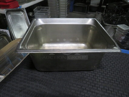 Half Size 6 Inch Deep Hotel Pan. 2XBID
