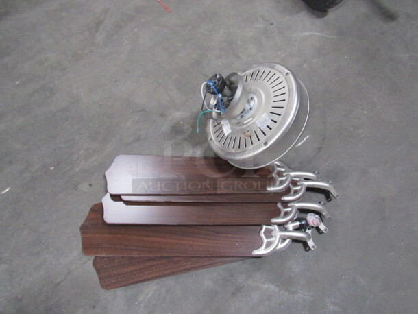 One 5 Blade Ceiling Fan. Assembly Required. - Image 1 of 1