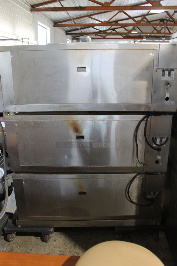 3 2016 YXD-20C Stainless Steel Commercial Electric Powered Single Deck Bakery Ovens. 220 Volts, 3 Phase. 3 Times Your Bid! - Image 10 of 11