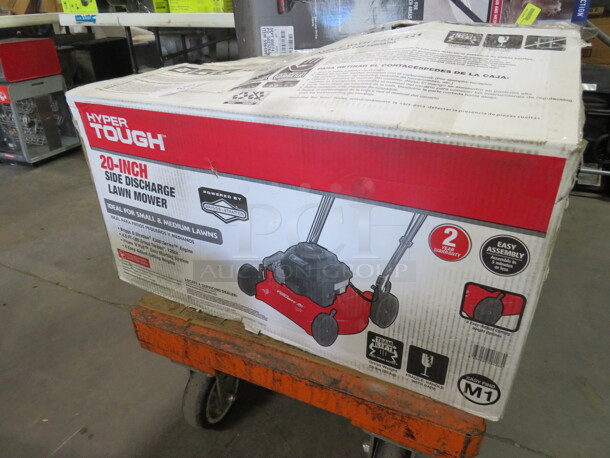 One Hyper Tough 20 Inch Lawn Mower. - Image 1 of 2