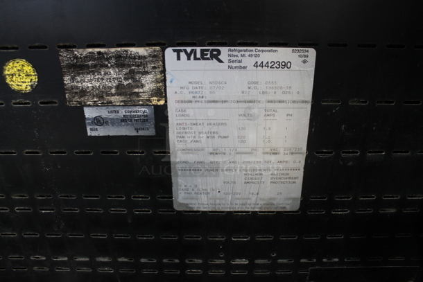 Tyler N5DSC4 Metal Commercial Open Grab N Go Merchandiser. 115/220 Volts, 1 Phase.  - Image 4 of 4