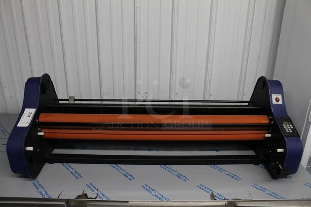 BRAND NEW! 2021 Dong Jin Electric DM 010 Metal Countertop Laminating Machine. Tested and Working! - Image 1 of 5