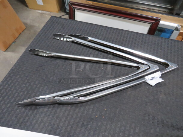 15 Inch Stainless Steel Tong. 3XBID - Image 1 of 1