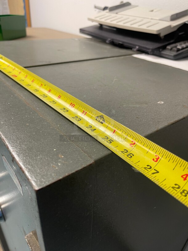 Nice! Mosler Safe Commercial Fire Resistance Safe Class 350 With Relocking Device 1 Hour Fire Safe With Open Combination NSF 25x25x58 - Image 6 of 8