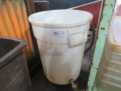 One Ingredient Bin With Drain.