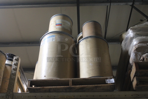 ALL ONE MONEY! PALLET LOT of Barrels. BUYER MUST REMOVE. - Image 1 of 2