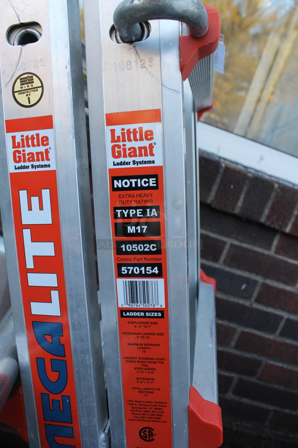 Little Giant A Frame and Straight Multi Functional Ladder. - Image 6 of 8