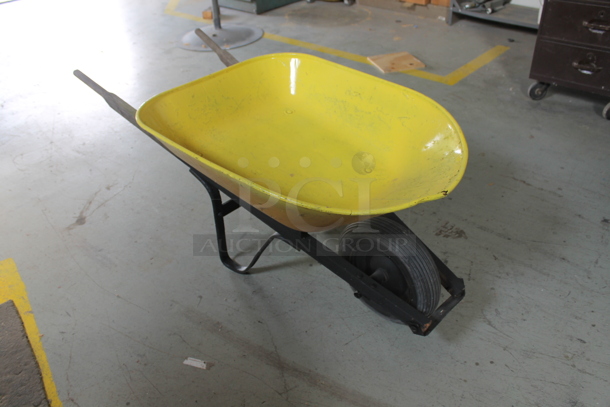 Yellow Wheelbarrow. - Image 3 of 5
