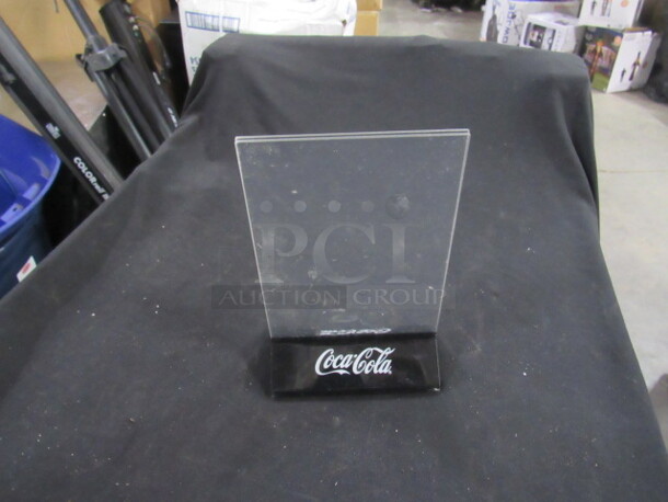 Coca Cola Table Tent. 10XBID