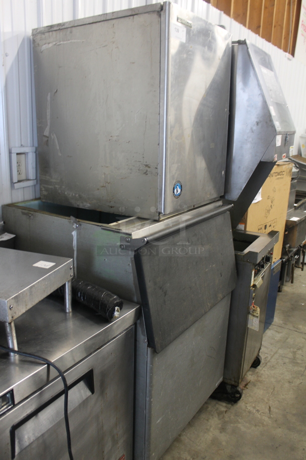 Hoshizaki KM-500MWH Stainless Steel Commercial Ice Machine Head on Commercial Ice Bin. 115-120 Volts, 1 Phase. - Image 2 of 7