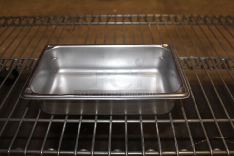 NEW! 9 Vollrath 1/4 Size x 2.5" Stainless Steel Perforated Insert/Pans. 9X Your Bid! 