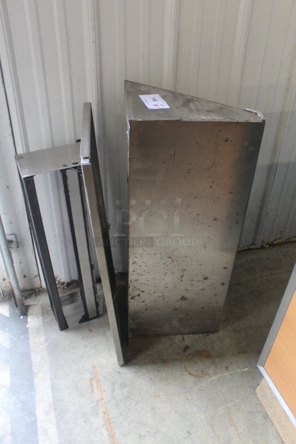 ALL ONE MONEY! Lot of 3 Metal Items; Shelf, Piece and Speedwell. - Image 1 of 4