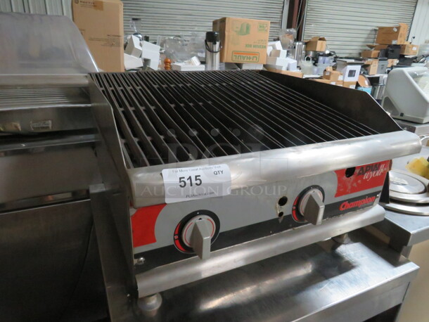 One APW WYOTT Champion Series Natural Gas Charbroiler. 24X25X16 - Image 2 of 2