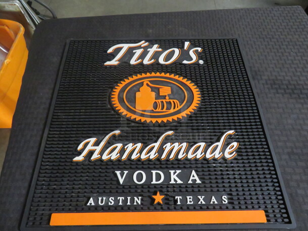 One Titos Bar Mat. 16X16 - Item #1108929