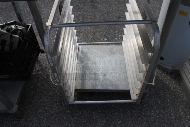 Stainless Steel Table w/ Under Shelf and Pan Rack. - Image 3 of 4