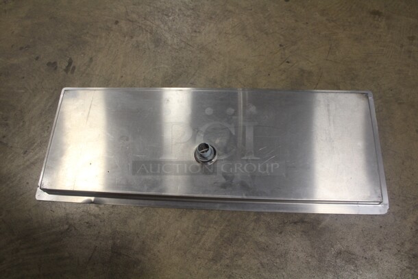NEW! Commercial Stainless Steel Drainboard. 35.5x13.5x1.5 - Image 2 of 2