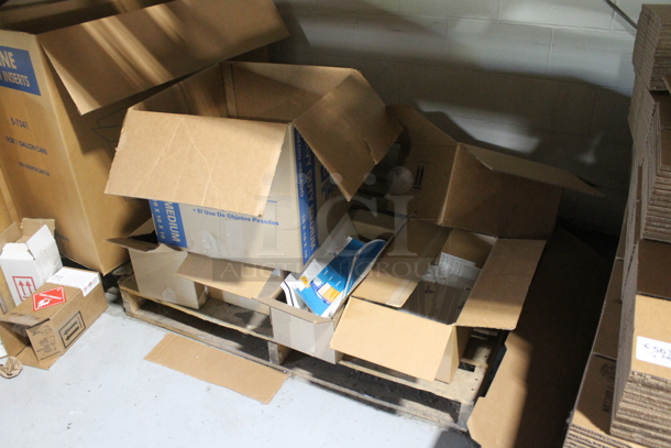 ALL ONE MONEY! TWO PALLET LOT of Cardboard Boxes. BUYER MUST REMOVE. - Image 2 of 4