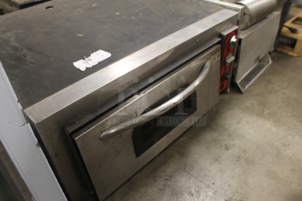 Stainless Steel Commercial Countertop Electric Powered Single Door Pizza Oven. 240 Volts, 1 Phase. - Image 2 of 6