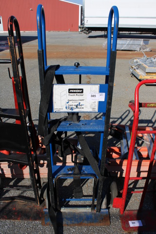 Penske Blue Metal Furniture Dolly Appliance Cart. 22x13x60