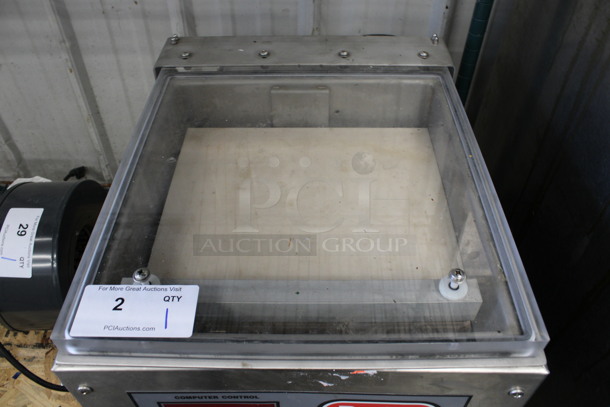 Berkel Model 250 Stainless Steel Commercial Countertop Vacuum Sealer. 115 Volts, 1 Phase. 17x21x15. Tested and Working! - Image 6 of 6