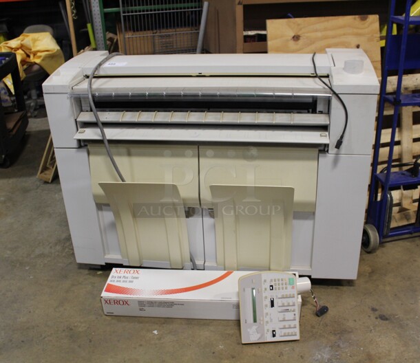 FANTASTIC! Xerox Model YA-1 Large Format Engineering Copier. 115V/60Hz. Working When Pulled!  