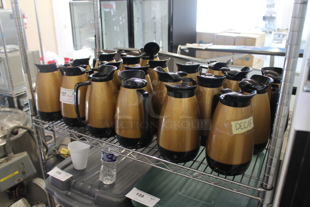 ALL ONE MONEY! Tier Lot of 18 Coffee Urns. - Image 3 of 3
