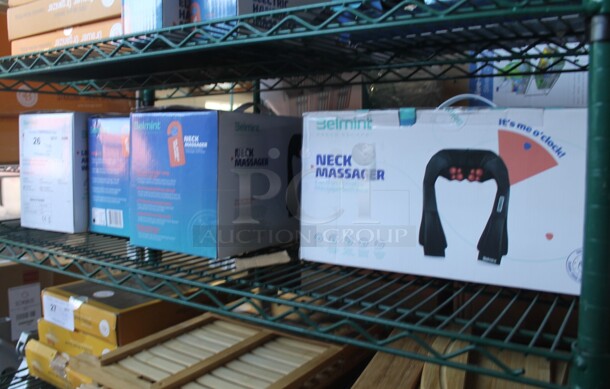 ALL ONE MONEY! Tier Lot of Various BRAND NEW SCRATCH AND DENT! Items Including Neck Massager and Leg & Foot Air Compression Massager with Heat - Image 1 of 4