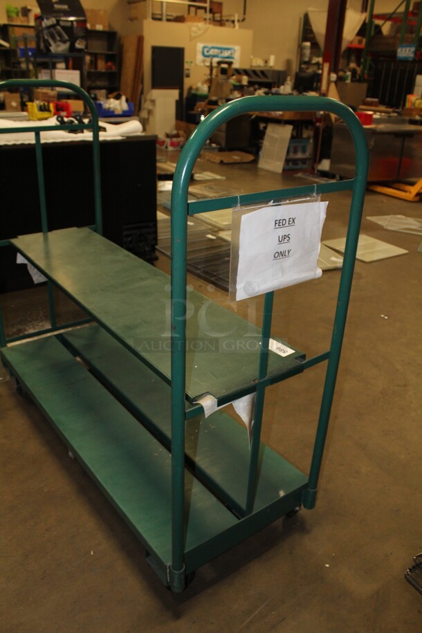GREAT FIND! Utility Cart On Casters. 64x24x58 - Image 4 of 4