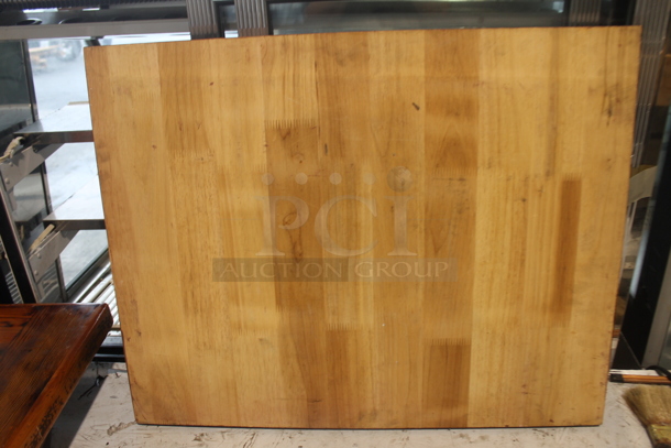 5 Various Wooden Tabletops. Includes 30x24x1. 5 Times Your Bid! - Image 8 of 8