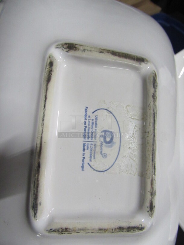 12.5X8 White Serving Dish. 2XBID - Image 2 of 2