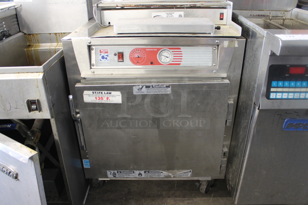 2011 Metro C5 C563-SFS-U Stainless Steel Commercial Heated Holding Cabinet on Commercial Casters. 120 Volts, 1 Phase. Tested and Working! - Image 1 of 5