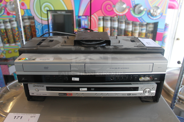 Zenith DVD VHS Player and Pioneer DV-393 DVD Player. - Image 1 of 7