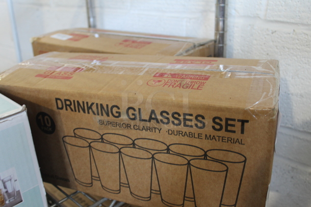 ALL ONE MONEY! Tier Lot of Various BRAND NEW SCRATCH AND DENT! Items Including 3 Belmint Hand Massagers, Modern Living Glasses and Drinking Glasses Set - Image 4 of 4