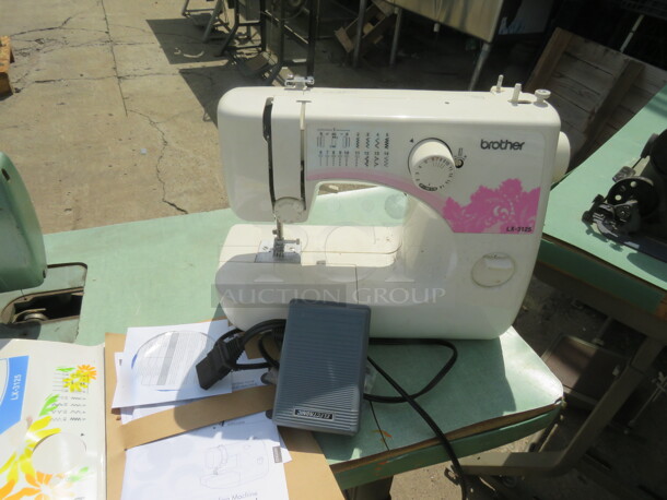 One Brother Sewing Machine. #LX-3125. - Item #1112428
