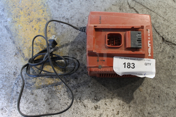 Hilti c 4/36 Li-ion Battery Charging Base.